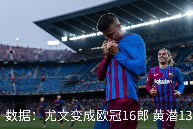 数据：尤文变成欧冠16郎 黄潜13年来首进欧冠8强